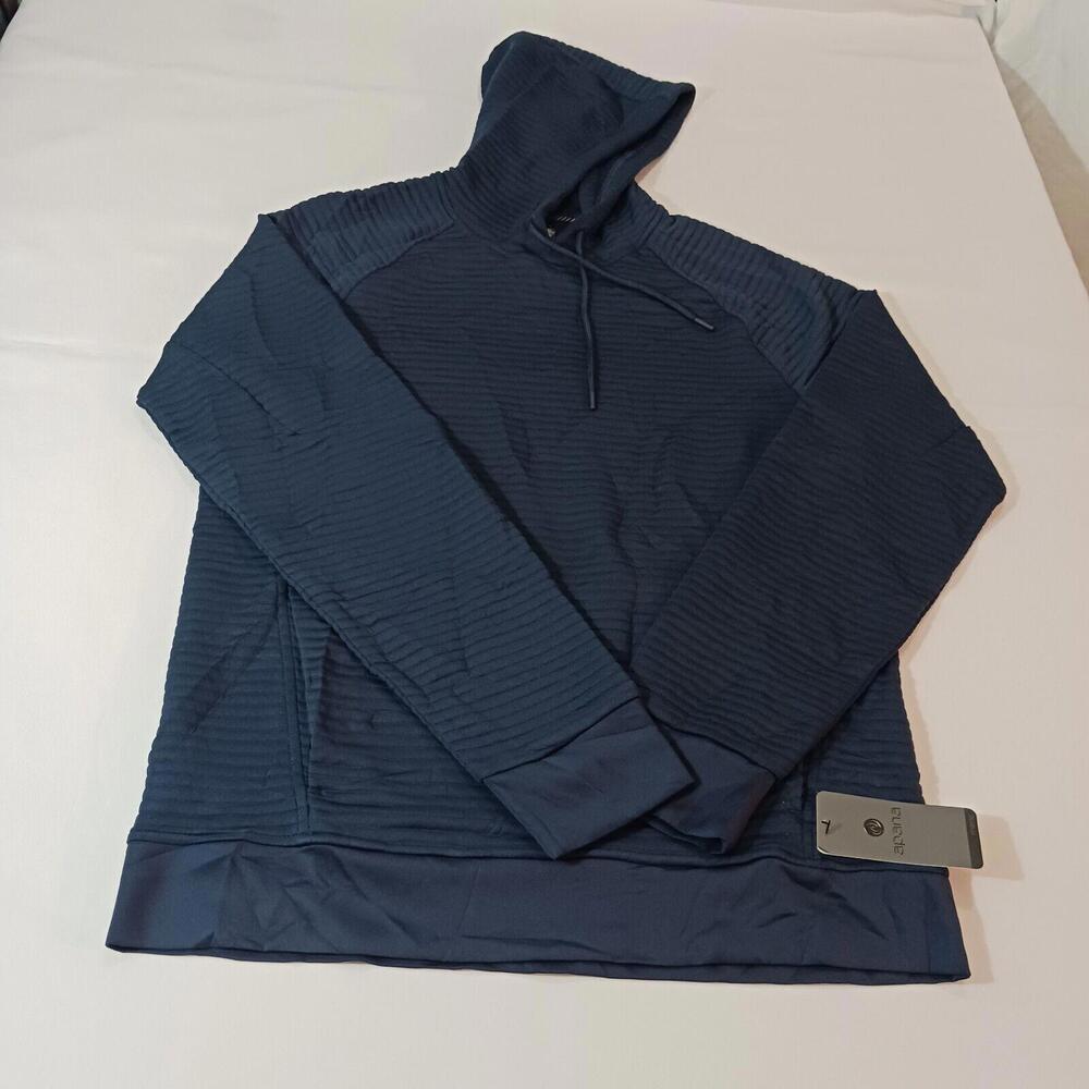Apana MA3234 Men's Blue Drawstring Hoodie Pullover Sweatshirt Size M(38-40)
